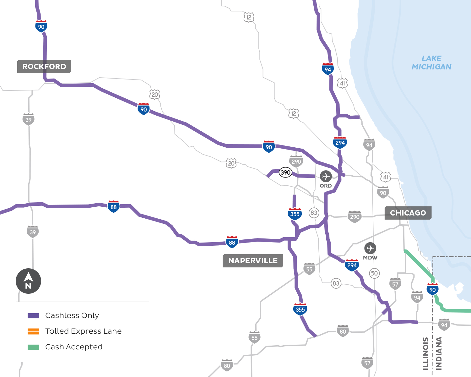 Name Toll Roads Chicago NYC Is The First US City With Congestion